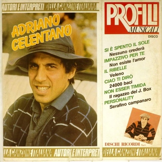 Пластинка Adriano Celentano Profili musicali. Сборник